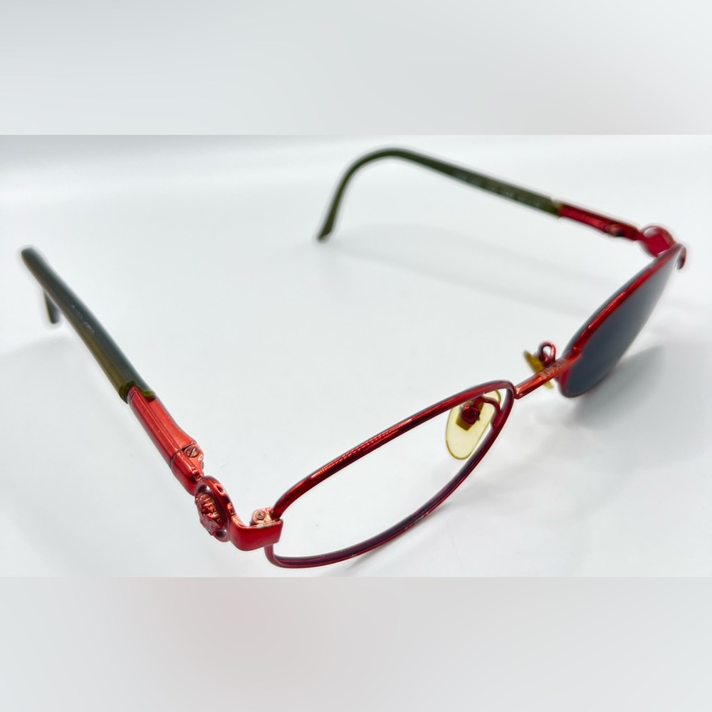 Vintage Versace M31 Burgundy Oval Sunglasses Frames Only
